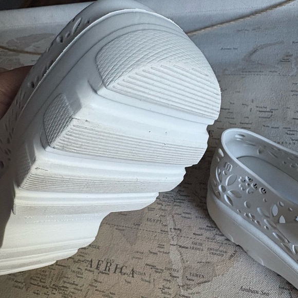 Melissa Kick Off Lace Platform Jelly Shoes Size 10 US 41/42 EU Black Mary Jane - Picture 5 of 14